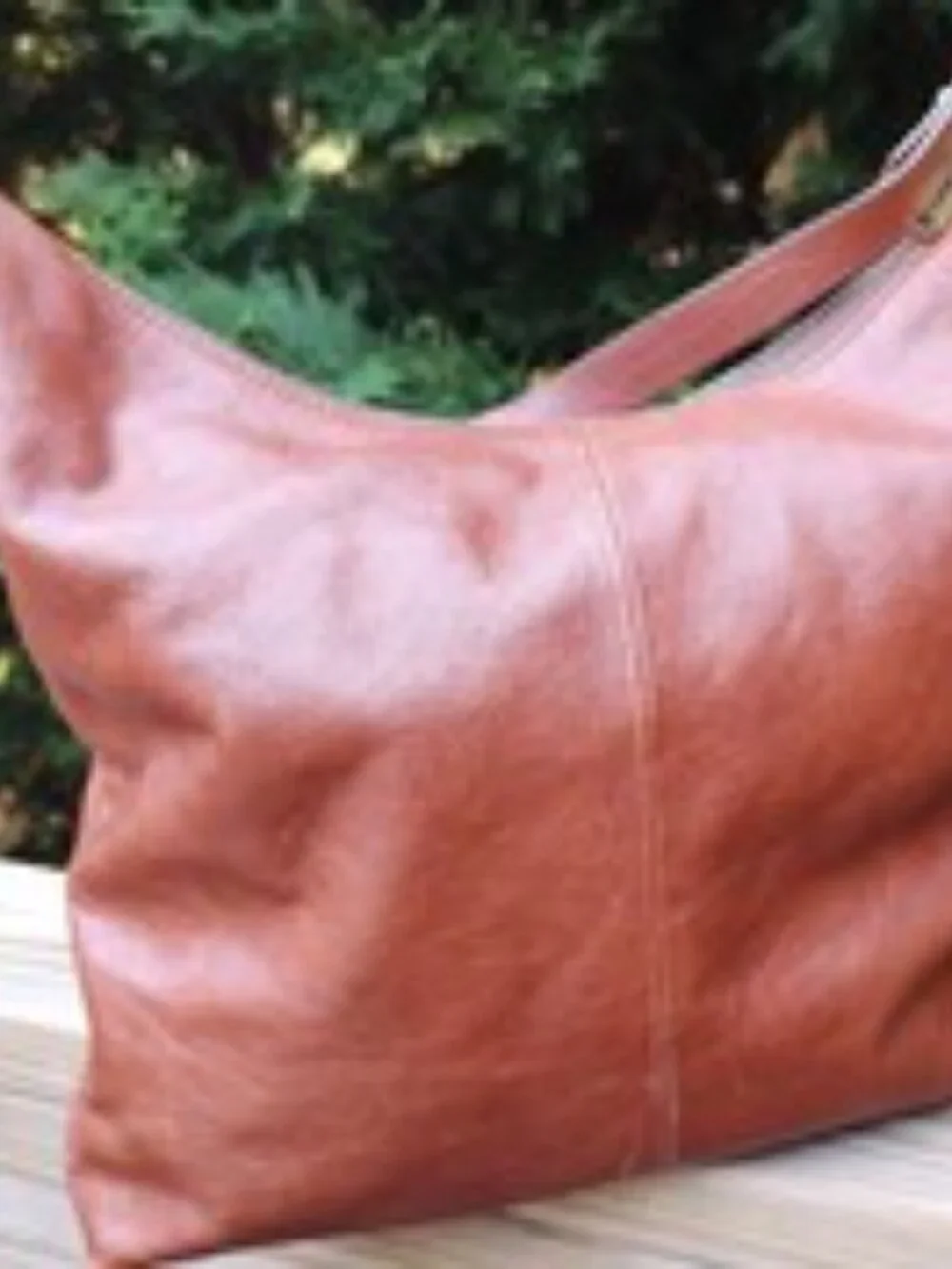 FOSSIL Cleo Cabernet Brown Soft Leather Shoulder Hobo Handbag Medium Orig $198